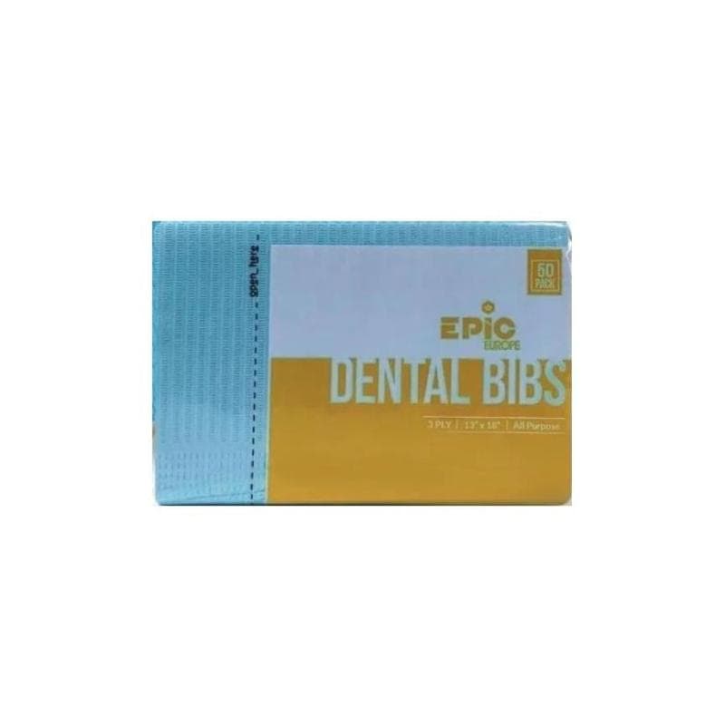 E Dental Napkins Blue