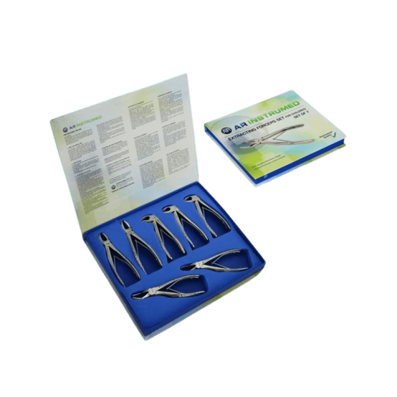 Extracting Forceps Set For Children 7 Pcs