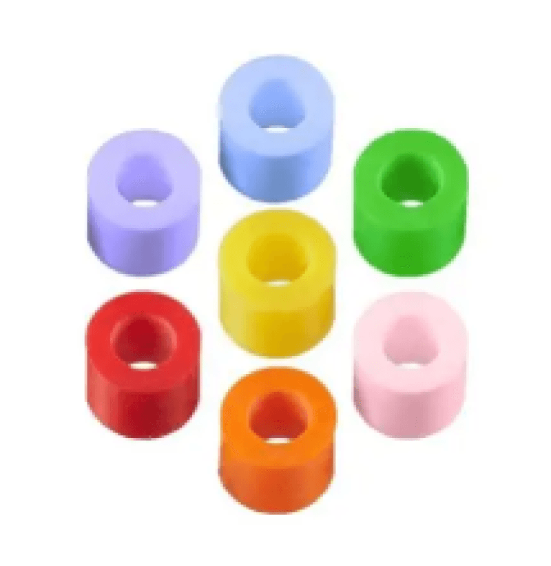 Silicone Hexagonal Code Rings