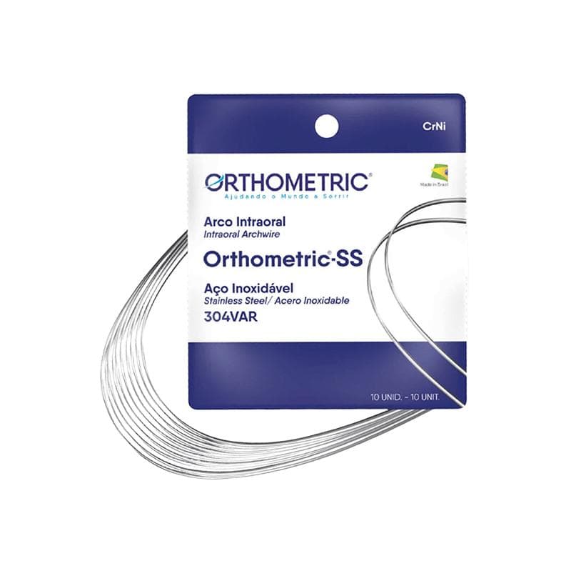 Orthometric SS Round Stainless Arch Wire 0.017*0.025 Upper
