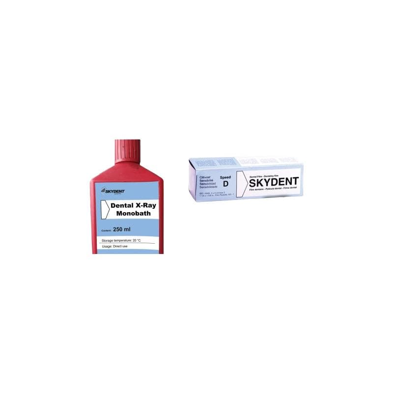 Skydent Injectable Dental X-Ray Film D Speed + Monobath