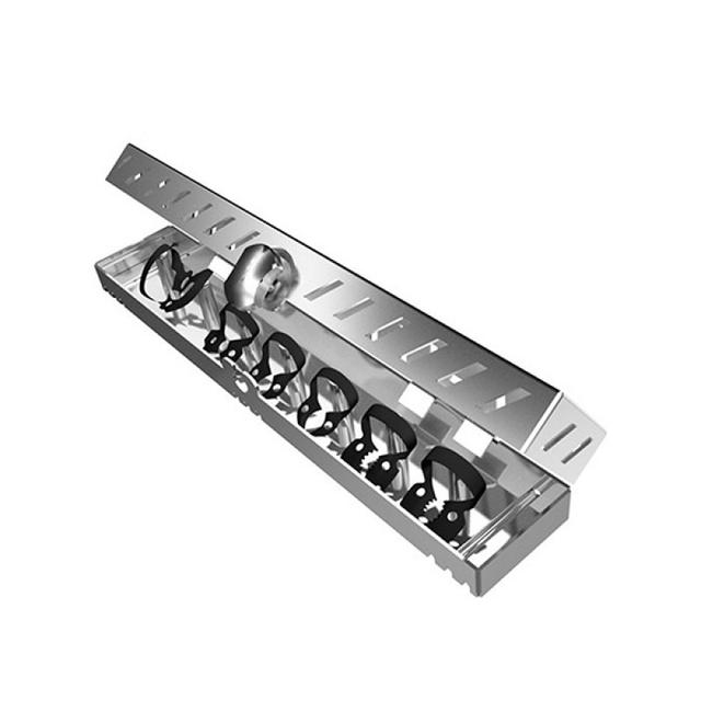 Locking Tray For 6 Stainless Steel Clamps
