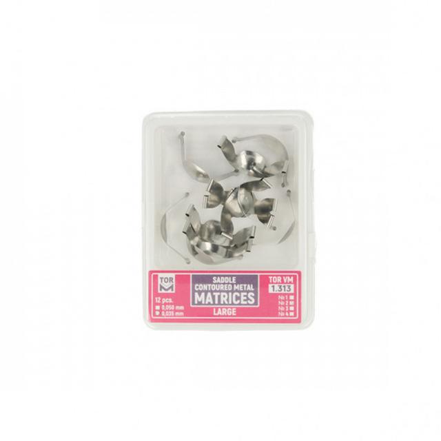 Saddle Contoured Matrices 2 Large