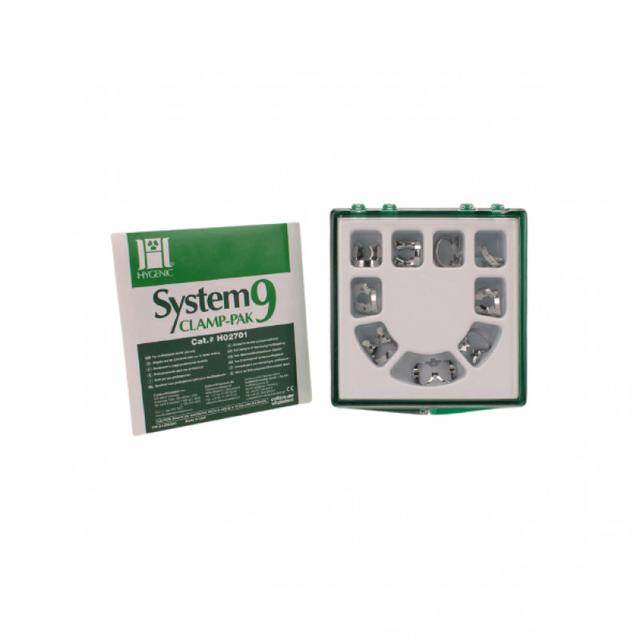Hygenic System 9 Winged Clamps Set