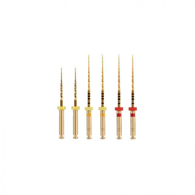 TC-Files Double Gold Videya Rotary Kit 6 Pcs