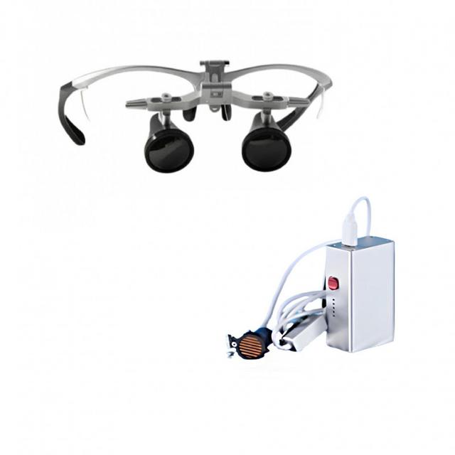 Brilliance Loupes + Soft Touch Head Light