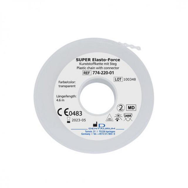 Super Plastic Chain With Connector Transparent