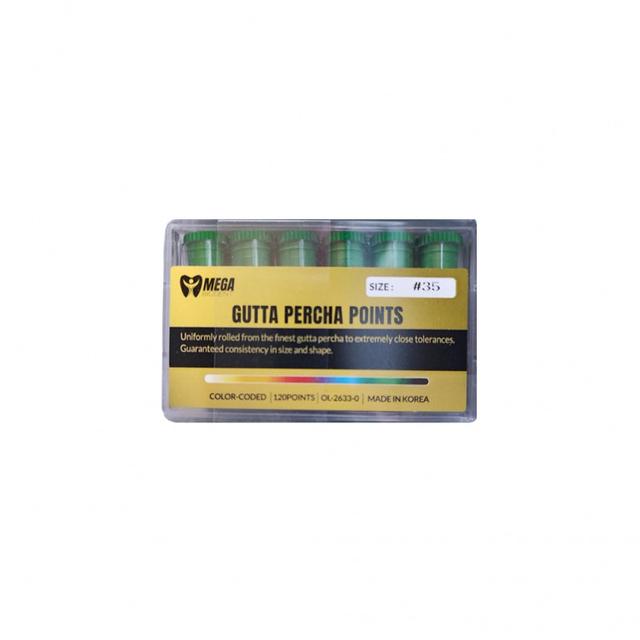 Gutta Percha Length Marked #35 Taper 2%