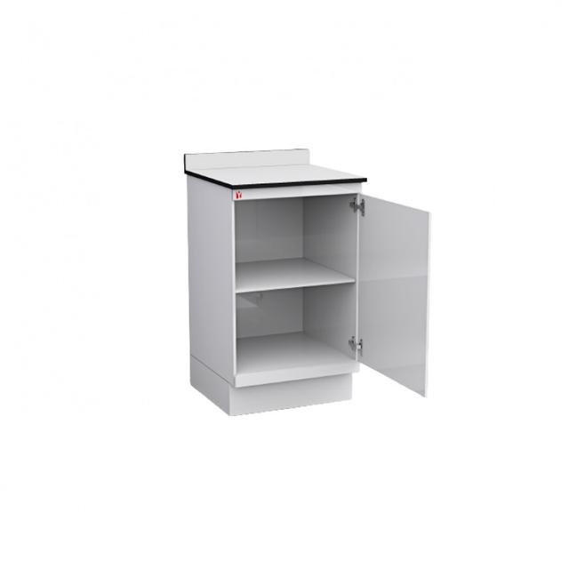 Al Yarmuk Door Cabinet With Solid Phenolic Compact Top White