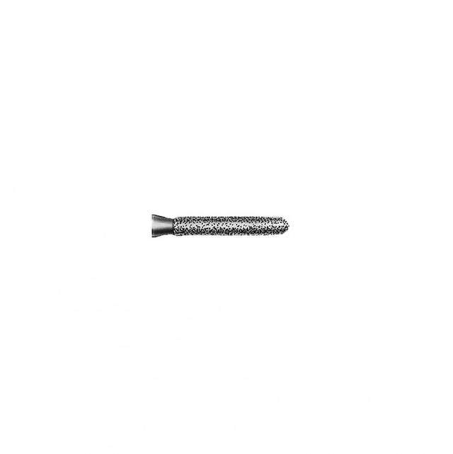 Komet Di Red Long Straight Round End Bur Size 016