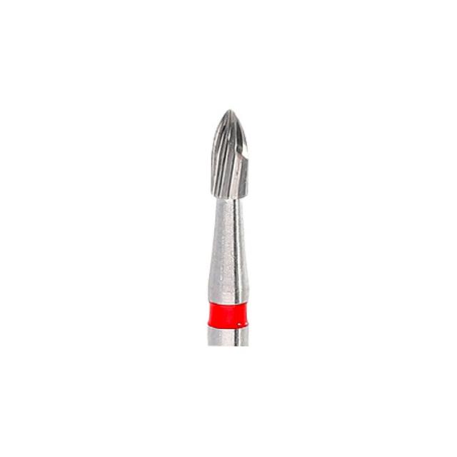 Komet TC Red Grenade Pointed Low Speed Bur H46.204.012
