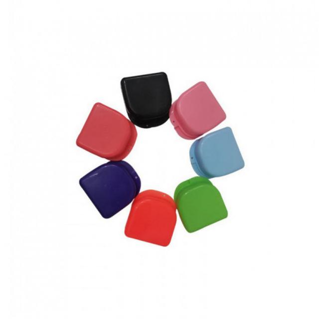 50 x Pcs Of Denture And Retainer Box - Multiple Colors + 5 Free