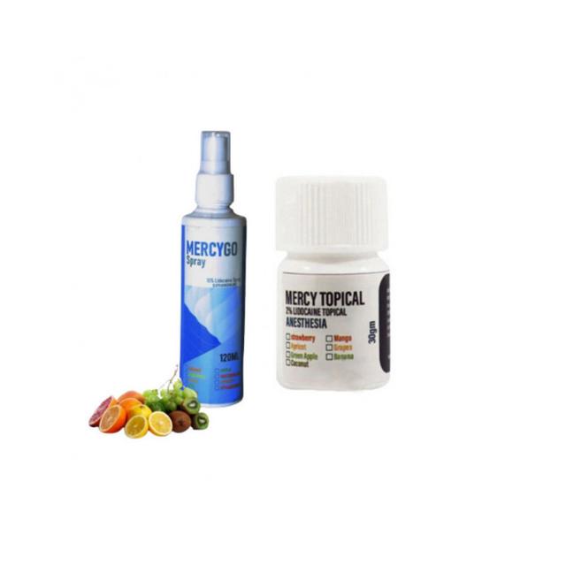 7 x Mercy Topical 120 ml + Topical Gel Free