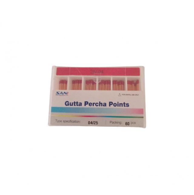 Gutta Percha #25 Taper 4%