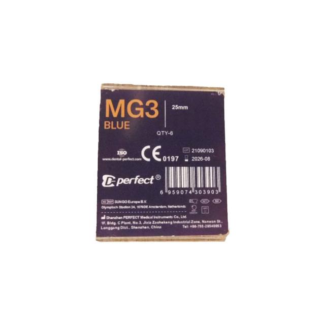 Rotary Files MG3 Blue #40-06 - 25 mm