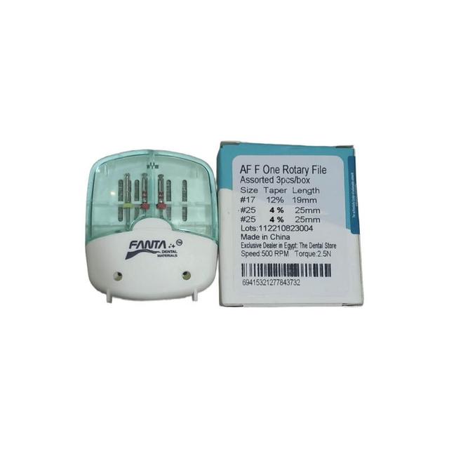 AF F One Rotary File Assorted #17-25 Taper 4%