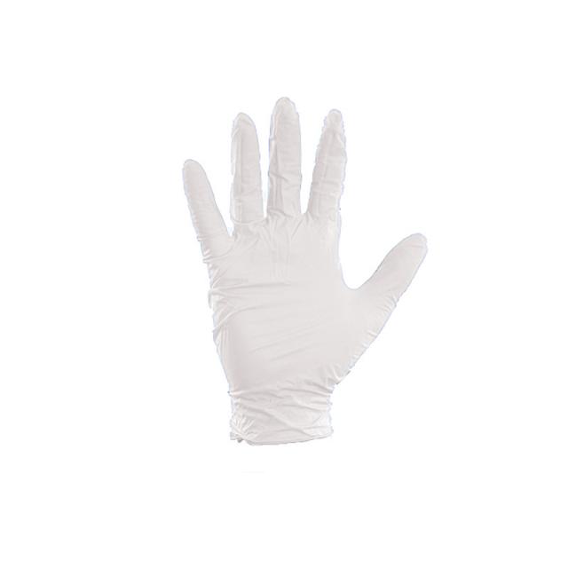 Latex Gloves Powder Free Large White