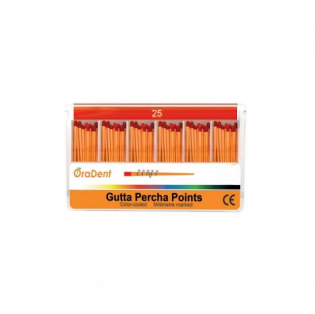 Oradent Gutta Percha Taper 4% #25