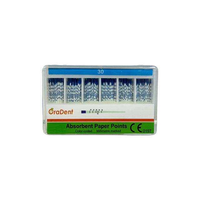 Oradent Paper Point Taper 4% #30