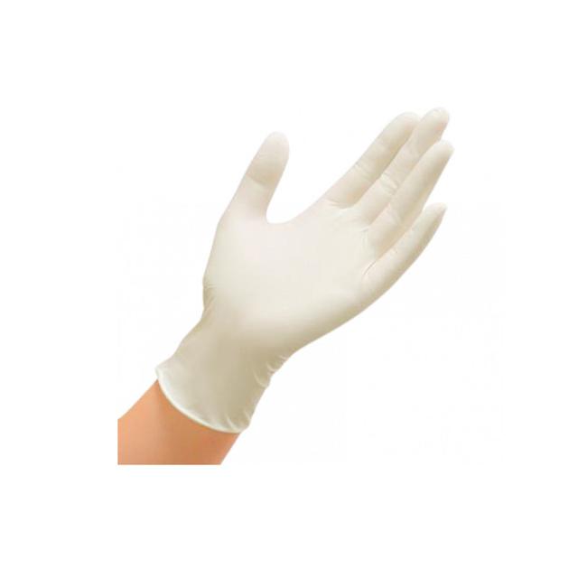 Latex Gloves Powder Free Small White