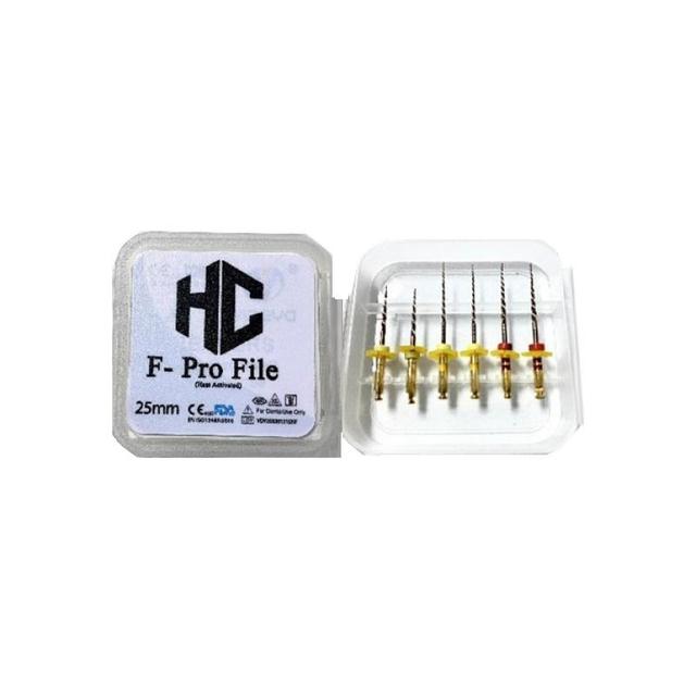 F-Pro Files Gold Assorted Kit - 25 mm