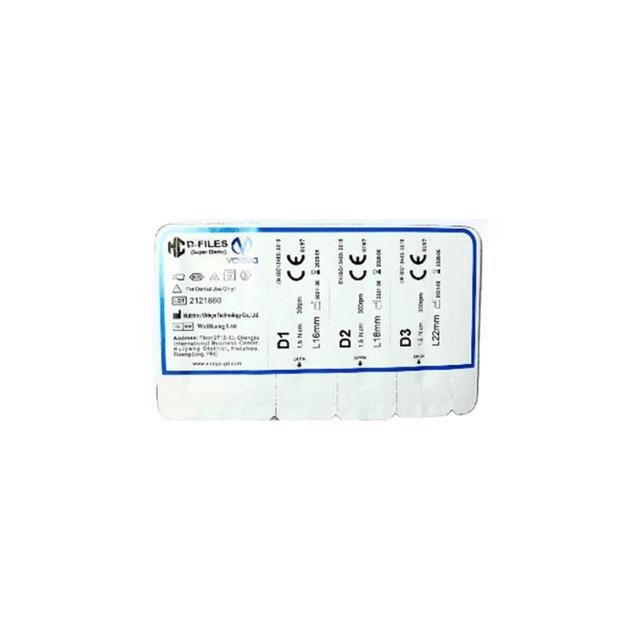 D-Files Retreatment Silver Kit - 3 Pcs