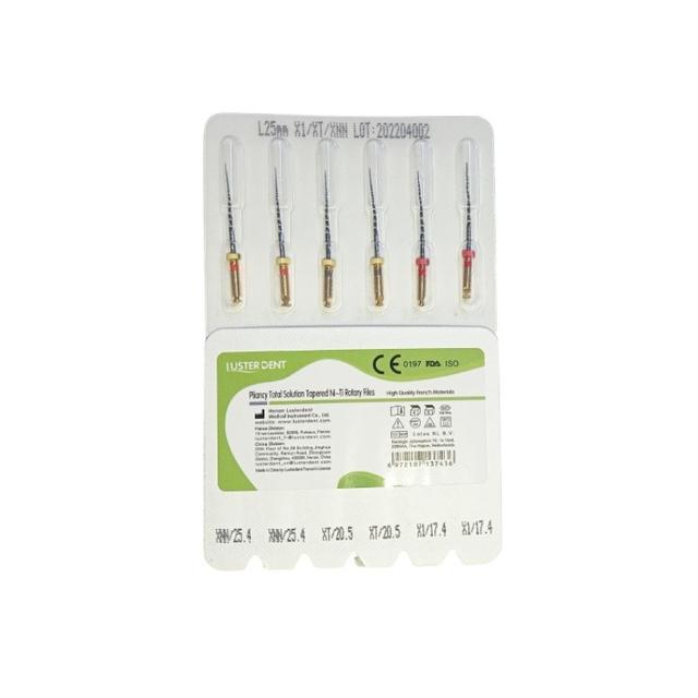 NiTi Pliancy Total Solution Rotary Files X1-XT-XNN - 25 mm