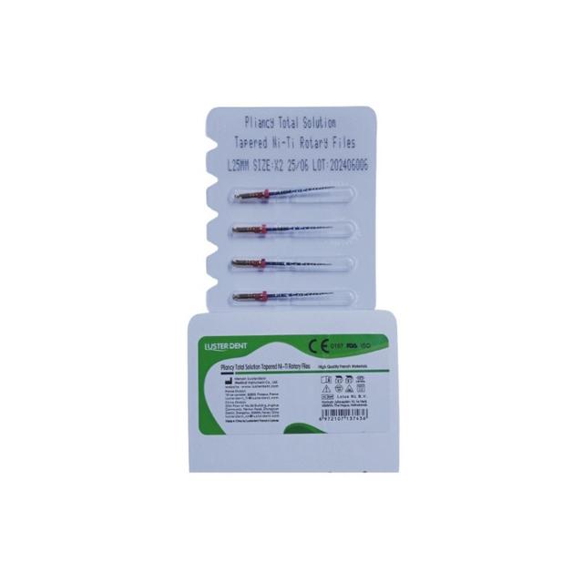 NiTi Pliancy Total Solution Rotary Files X2 #25.06 - 25 mm