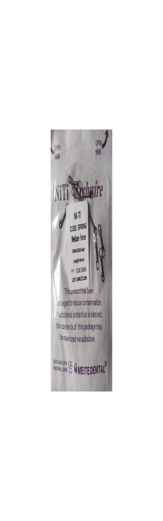 NiTi Close Coil Spring