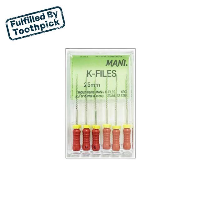Mani K-Files #25 - 25 mm