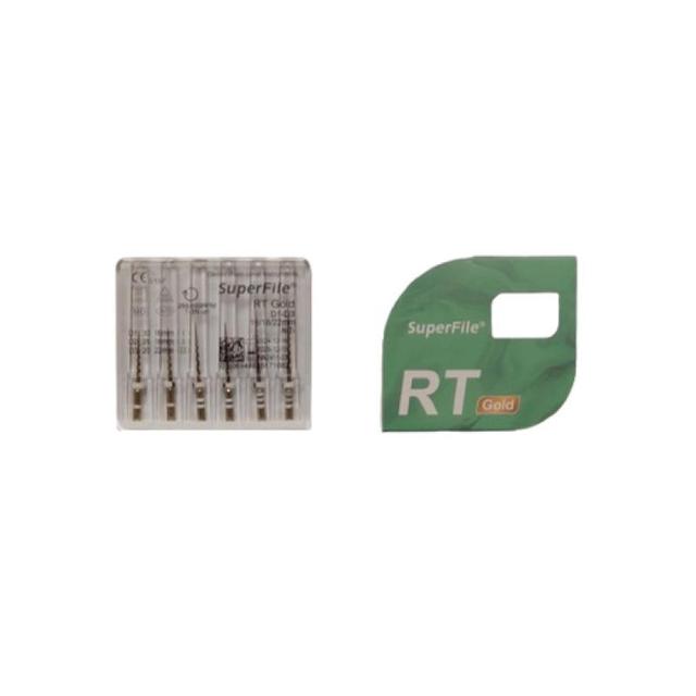 NiTi Superfile Retreatment Files RT D1-D3 Gold