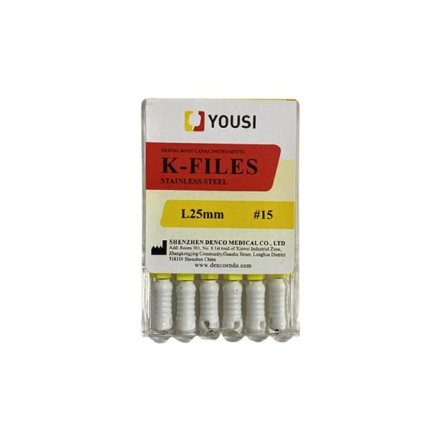 10 Packs Of Yousi K-Files #15 - 25 mm