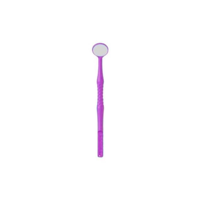 3 x M2 Rainbow Dental Mirror With Endo-Gauge Sky Purple + 1 Free
