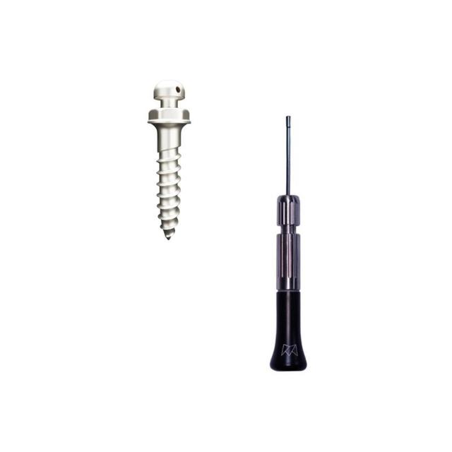 20 x Matt Ortho Implant Mini Screws Any Size + Stainless Steel Mini Implant Screw Driver Small Handle Black Free