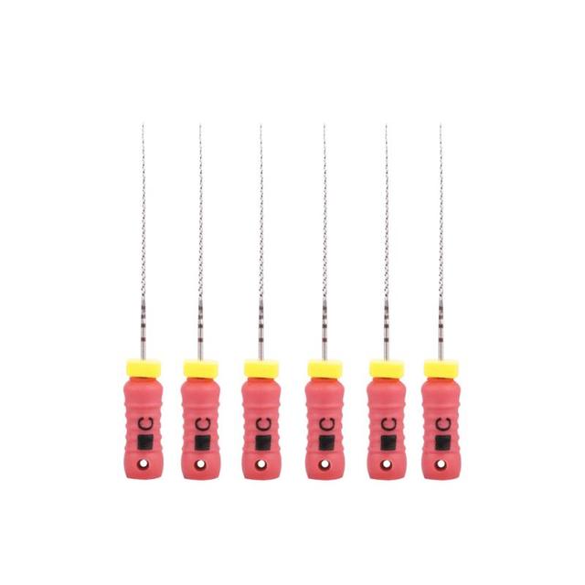 Videya Stainless Steel C-Files #6 - 25 mm