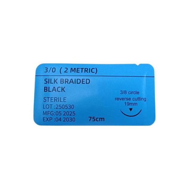Chinese Suture Silk 3-0