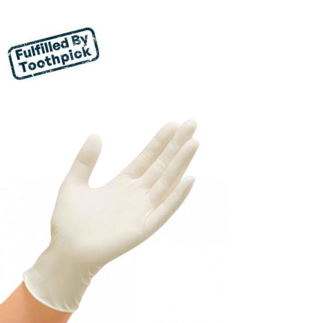 Latex Gloves Powder Free Large