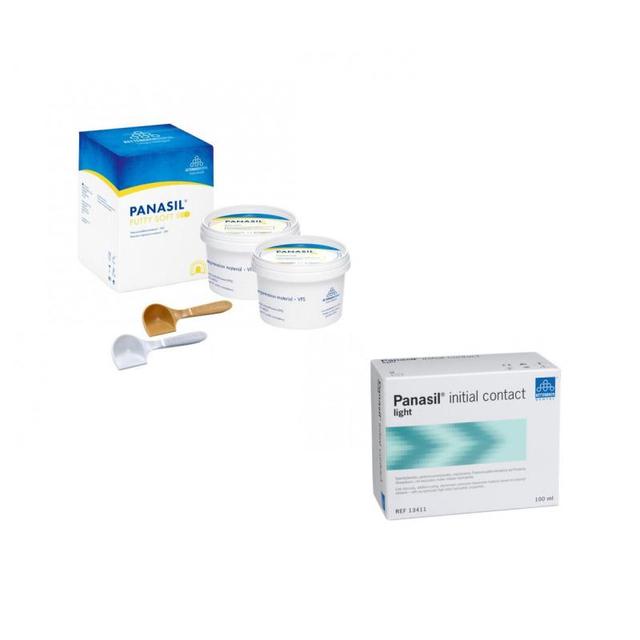 Panasil Putty Soft Pack 400 ml + Panasil Initial Contact Light Normal Pack Regular