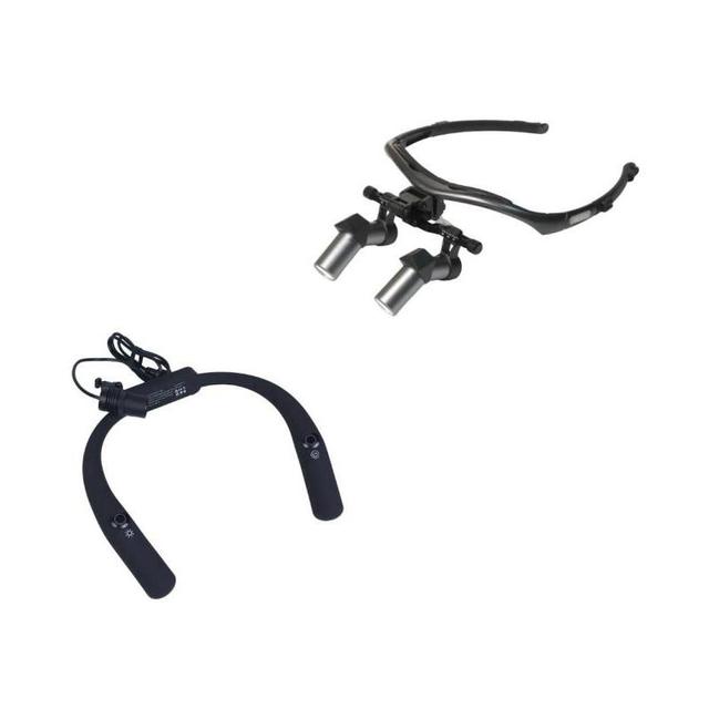 Optek Loupes Kepler 3.0x + Lighting Systems Cyberlight Pro