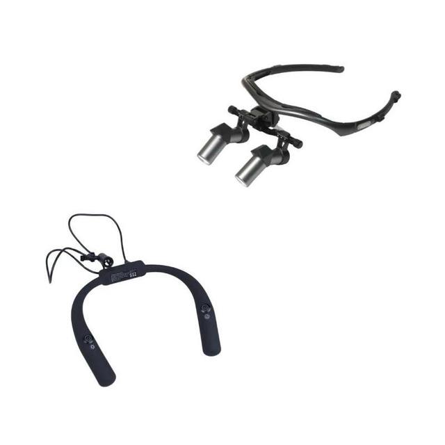Optek Ergo Loupes 3.5x + Lighting Systems Cyberlight