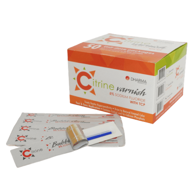 Citrine Fluoride Varnish