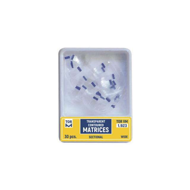 Sectional Contoured Matrices Wide Transparent