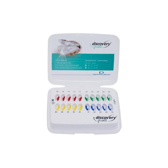 Dentaurum Discovery Pearl Ceramic Brackets MBT - 1 Case