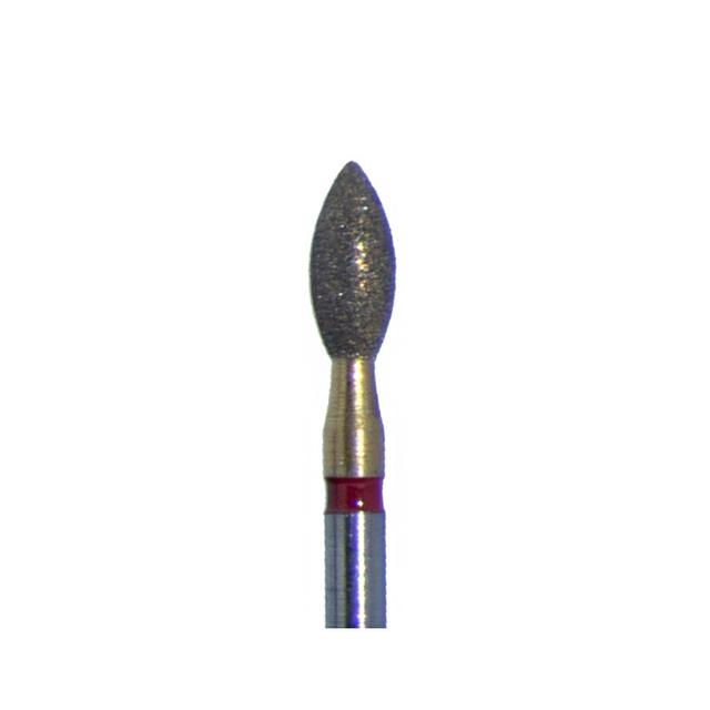 Finishing Composite Burs Flame Football 23 Gold Extra Fine