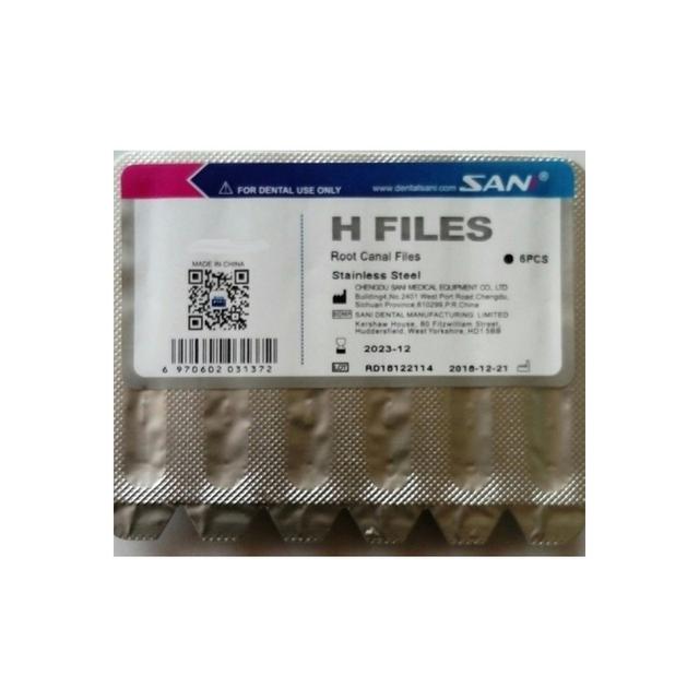 Sani H-Files #25 - 25 mm