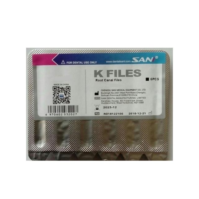 Sani K-Files #15-40 - 31 mm