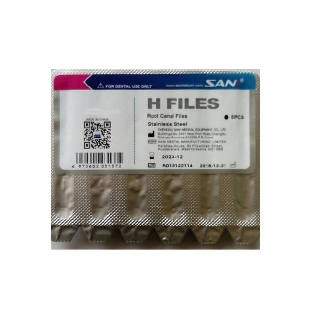 Sani H-Files #15-40 - 31 mm