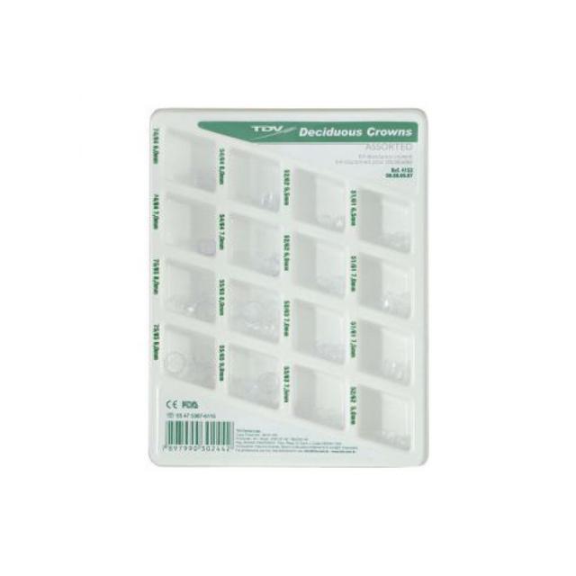 TDV Transparent Crowns Anterior And Posterior For Deciduous