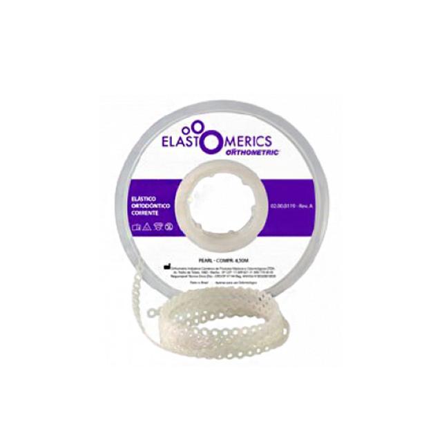 Elastomeric Chain Orthometric 4.5M Long Pearl Long