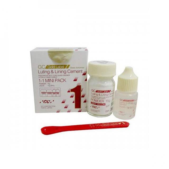 GC Gold Label I mini Glass Ionomer Luting Cement